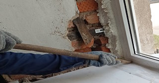 Демонтаж оконных откосов по выгодной цене от 517 руб. в Сестрорецке - Сварной-Сст